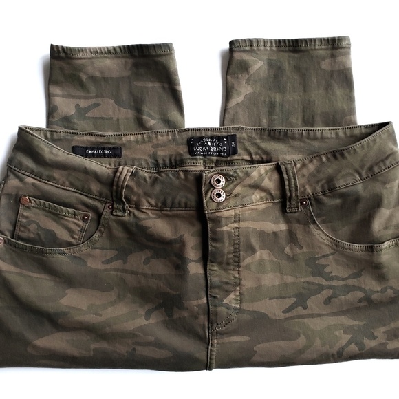 Lucky Brand Denim - Lucky Brand Emma Legging Camo Print Jeans